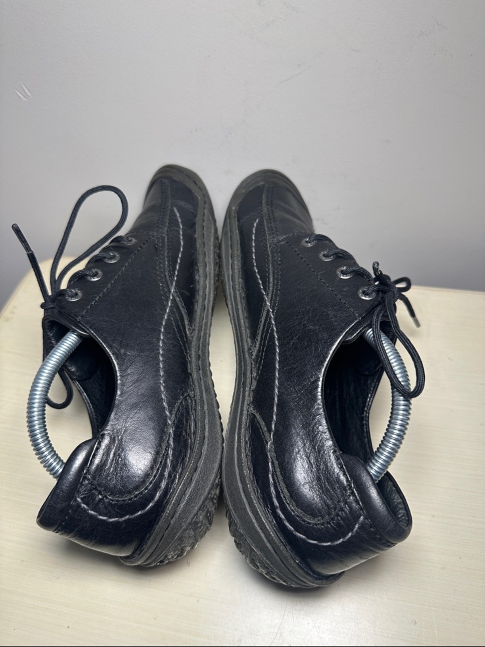 Keen Black Leather Lace-Up Shoe - Picture 5 of 8